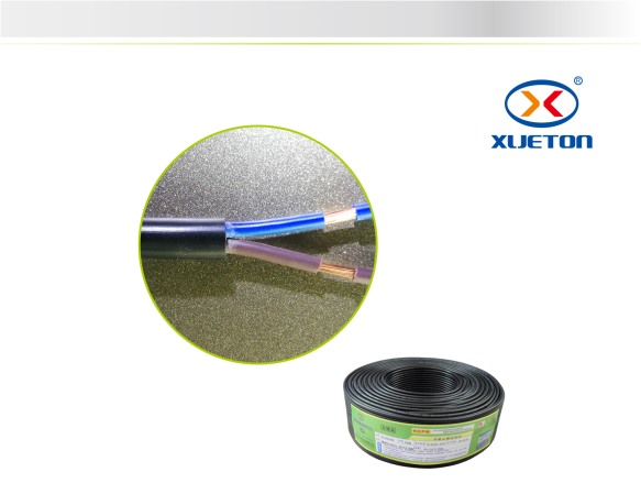  黑擠電源線(xiàn)RVV 2X1.5mm