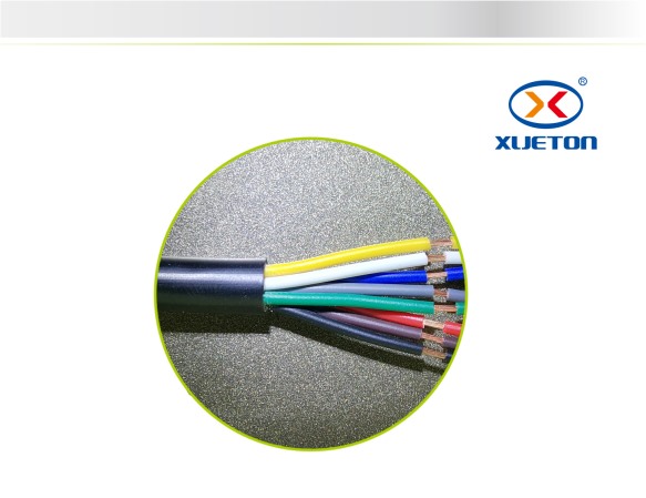  黑擠電源線(xiàn)RVV 8X0.3mm